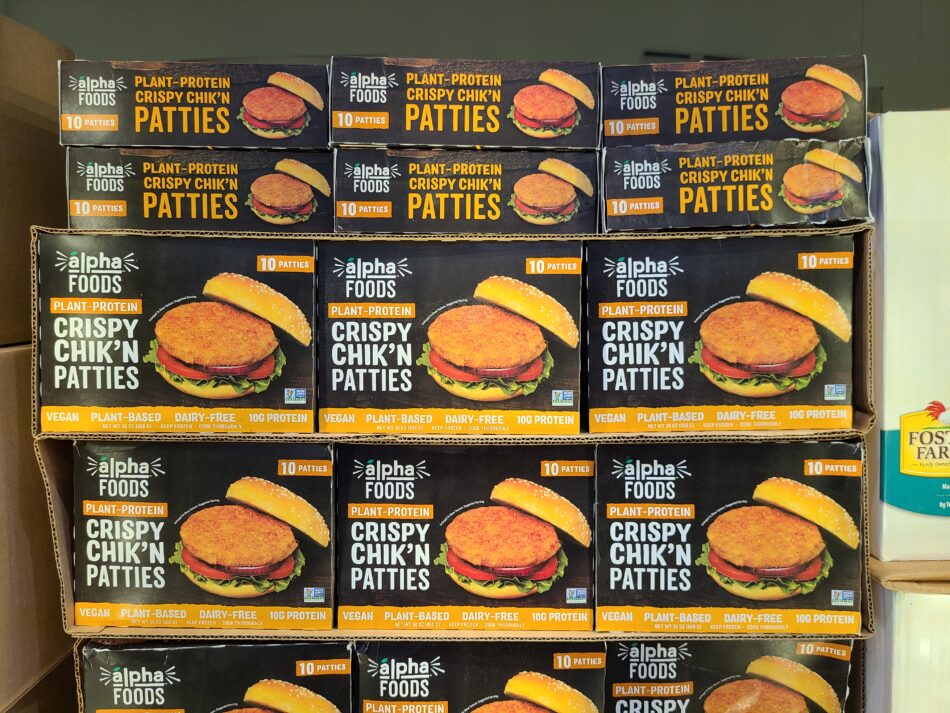 Alpha Foods Plant Based Crispy Chik'n Patties