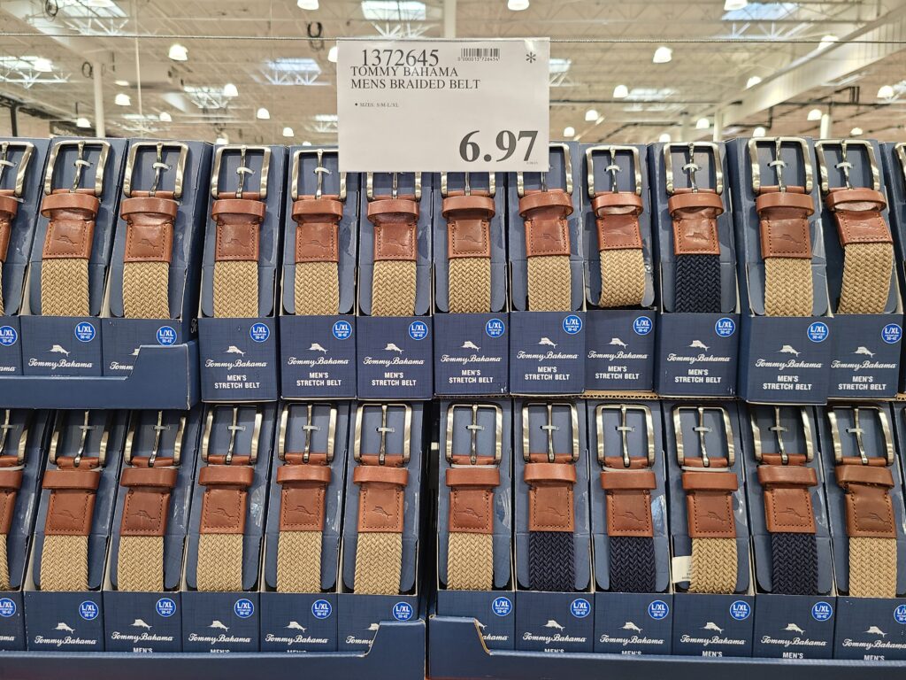 Tommy Bahama Men's Braided Belt