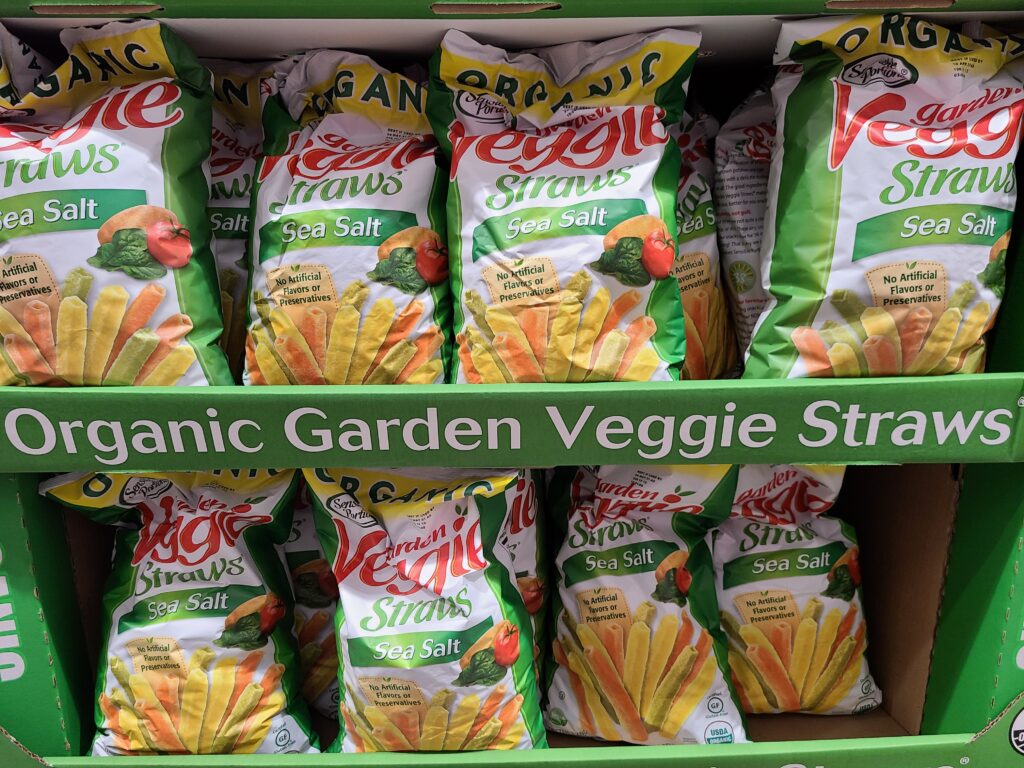 Organic Garden Veggie Straws