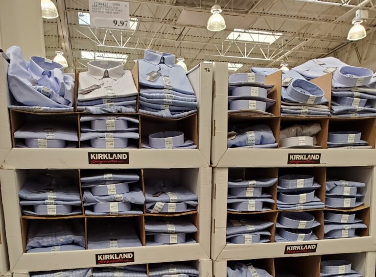 Kirkland Signature Men's Button Down NonIron Dress Shirt