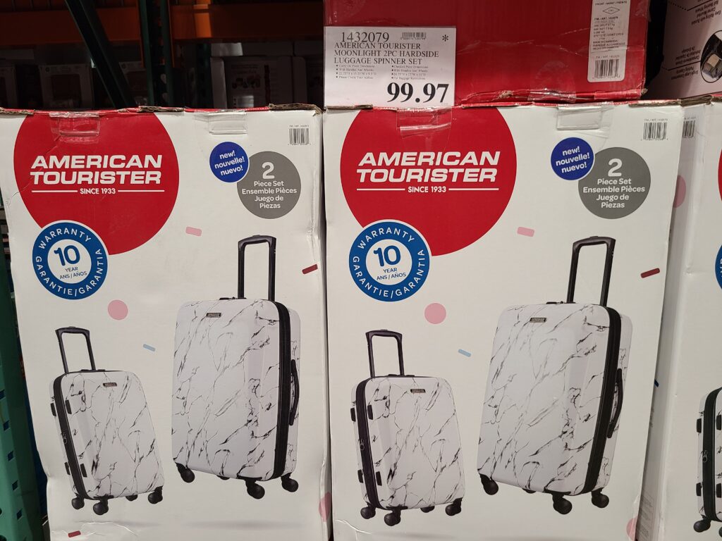 American Tourister Moonlight 2 piece Hardwire Luggage Spinner Set