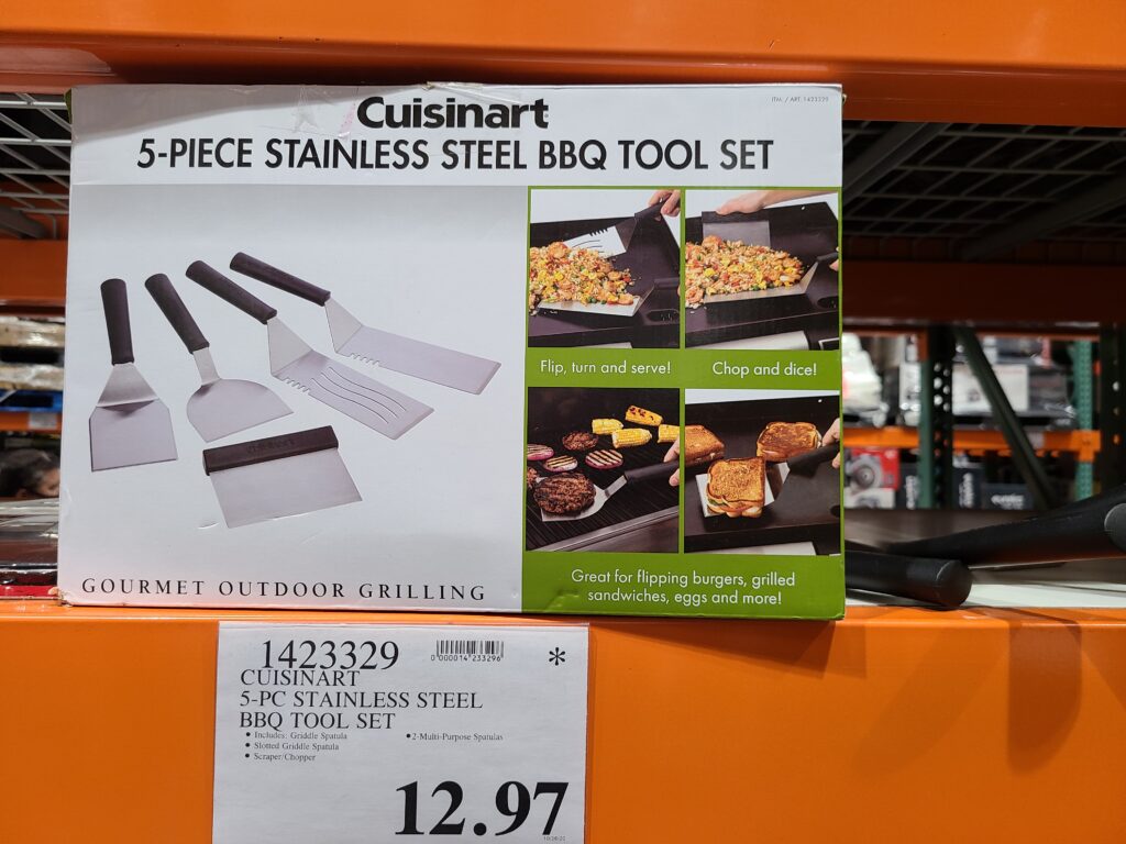 Cuisinart 5pc Stainless Steel BBQ Set