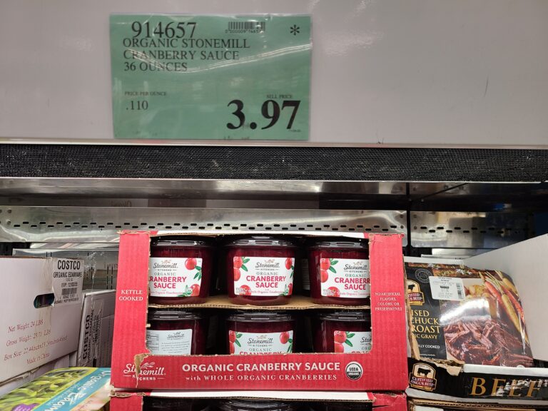 Stonemill Organic Cranberry Sauce