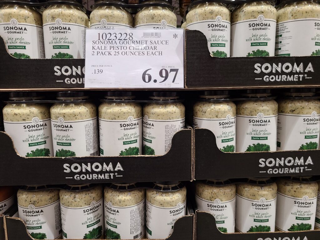 Sonoma Gourmet Kale Pesto Cheddar Sauce