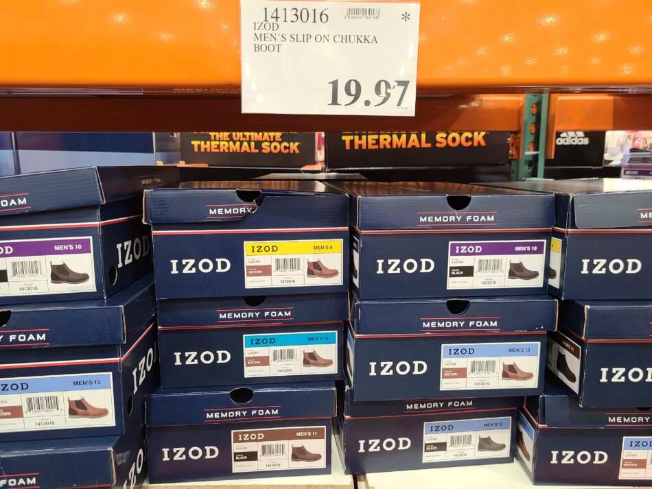 mens slip on chukka boots