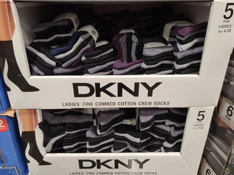 DKNY Ladies Crew Sock 5 Pair