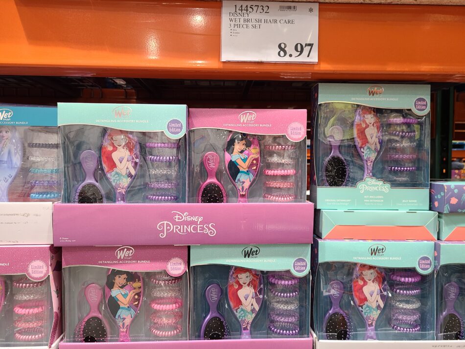 Disney Wet Brush Hair Care 3 Piece Set