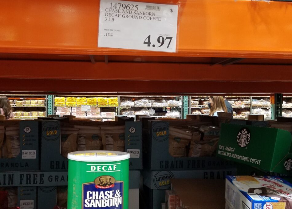 Chase & Sanborn Decaf Ground Coffee