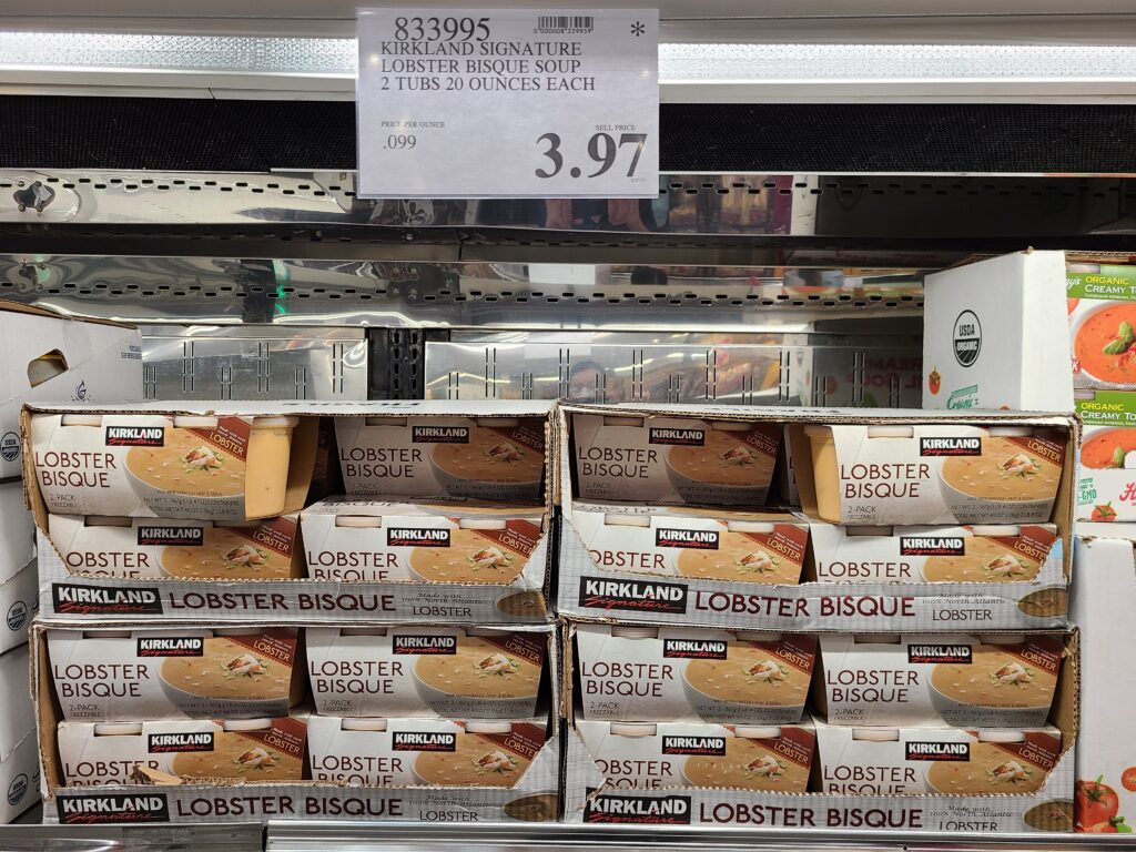 Kirkland Signature Lobster Bisque Soup