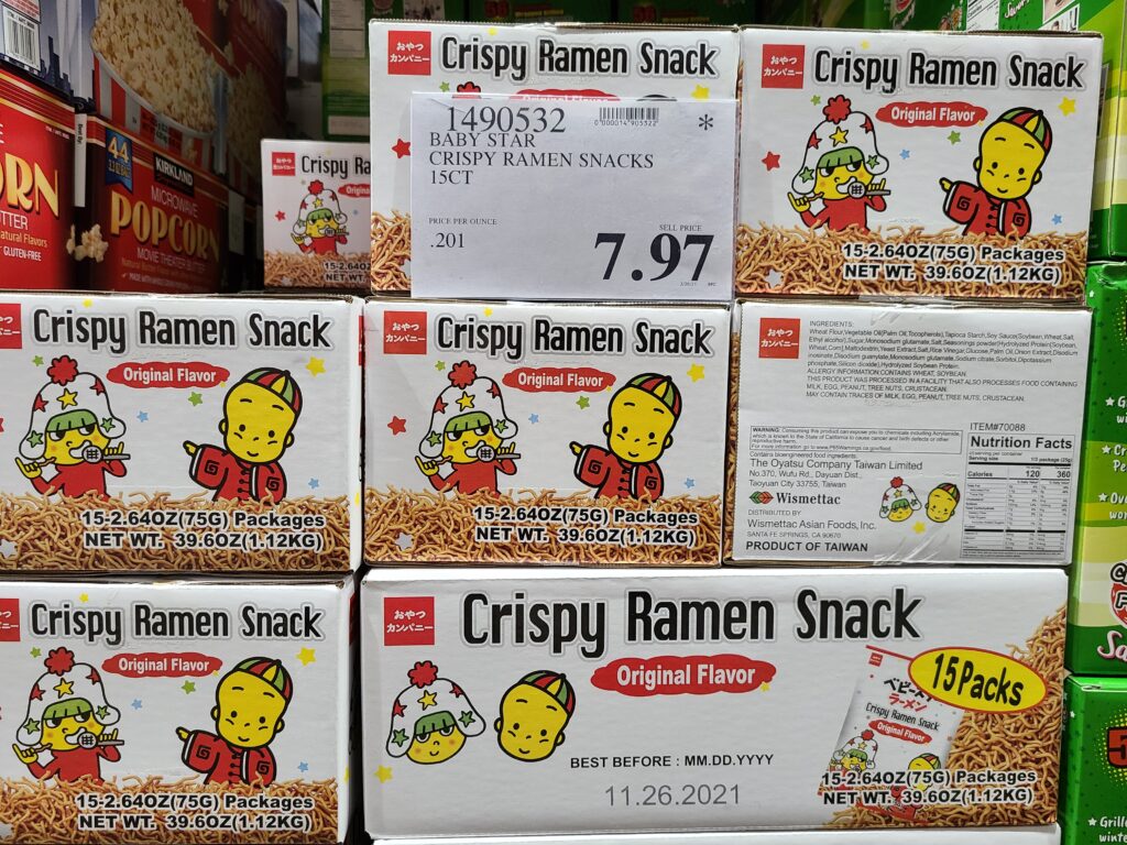 Baby Star Crispy Ramen Snacks