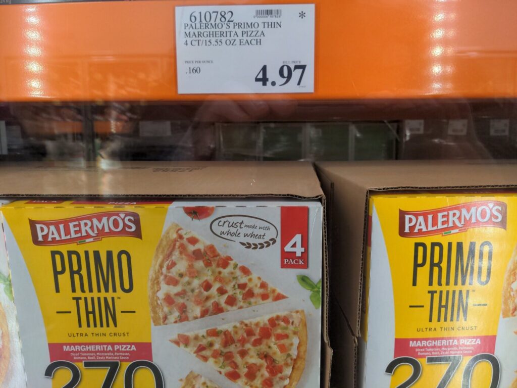 Palermo's Primo Thin Margherita Pizza 4 Pack