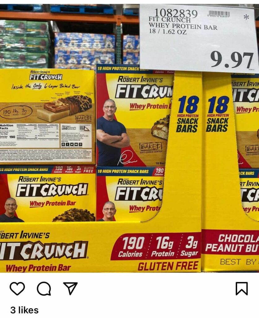 Robert Irvine's Fit Crunch Whey Protein Bar