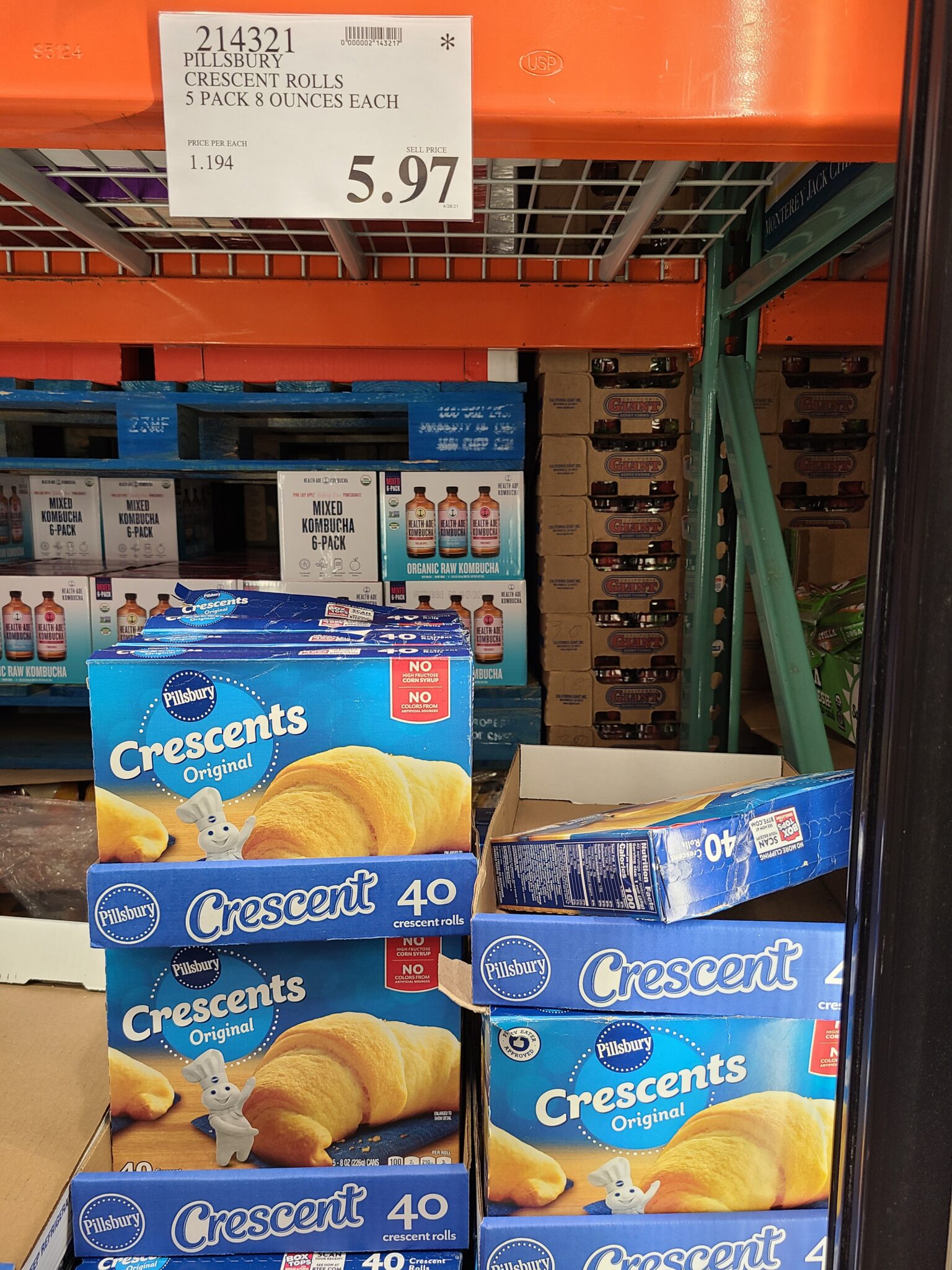 Pillsbury Crescent Rolls 5 Pack