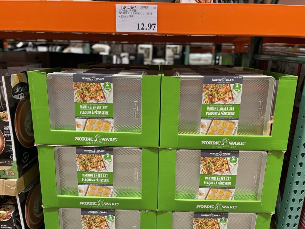 Nordic Ware Naturals Baking Sheets 2 Pack