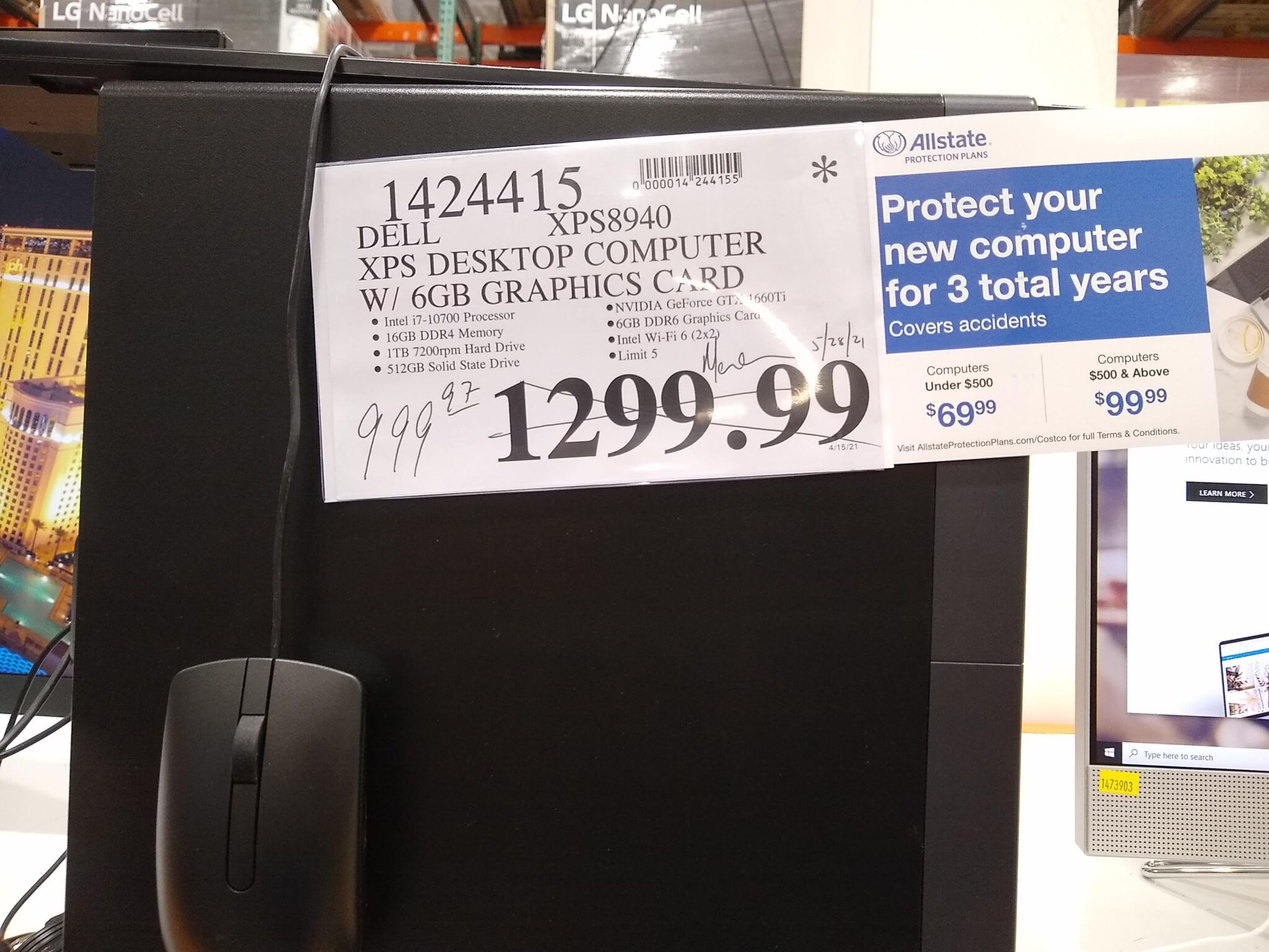 DELL XPS8940 Desktop computer