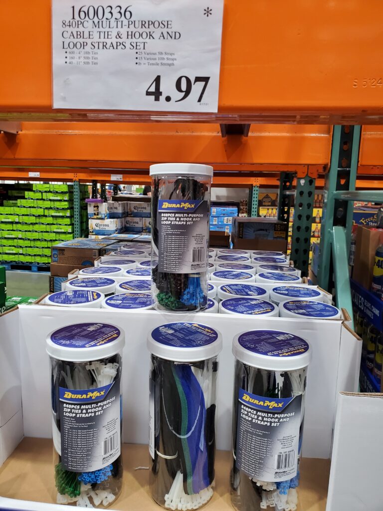 DuraMax Zip Ties & HookLoop Straps