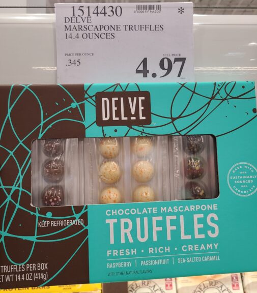 Delve Mascarpone Truffles