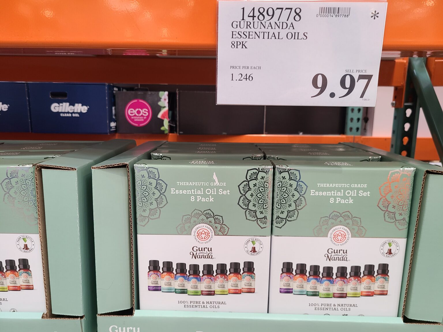 Guru Nanda Essential Oils 8 Pack