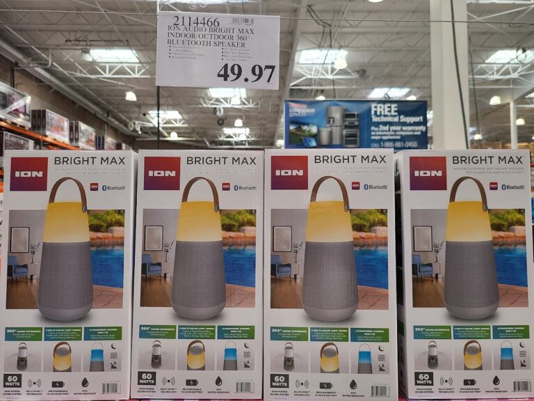 ION Audio Bright Max Indoor/Outdoor 360° Bluetooth Speaker