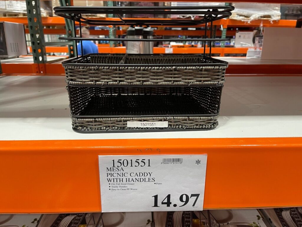 Mesa Picnic Caddy with Handles