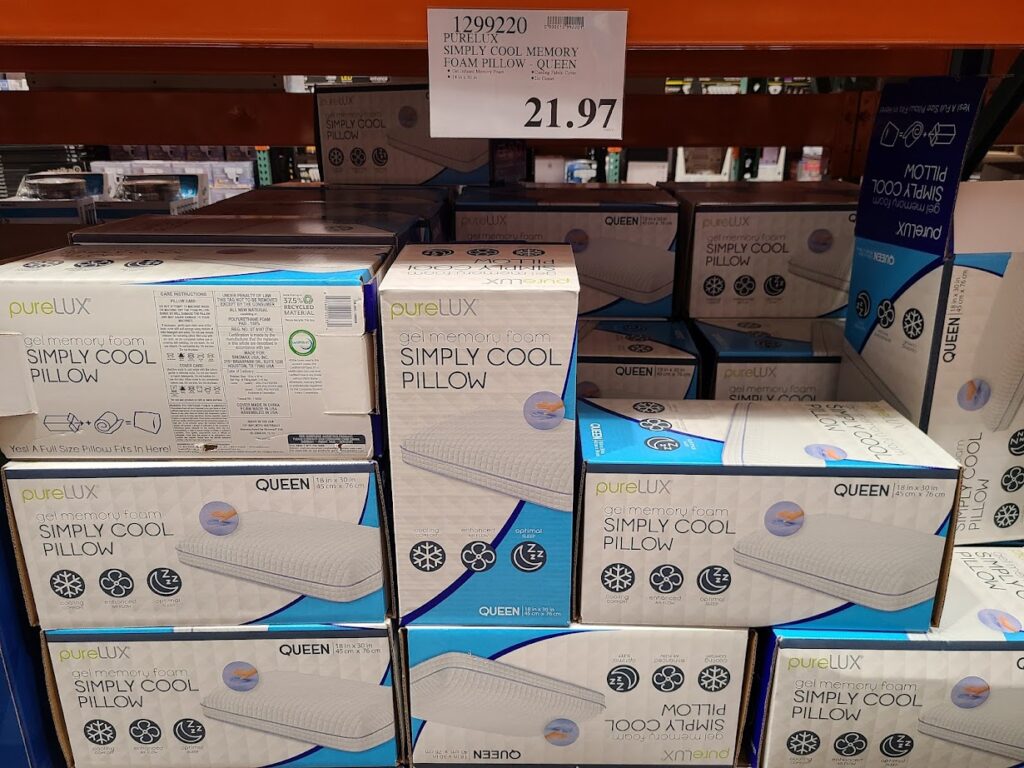 Purelux Simply Cool Memory Foam Pillow