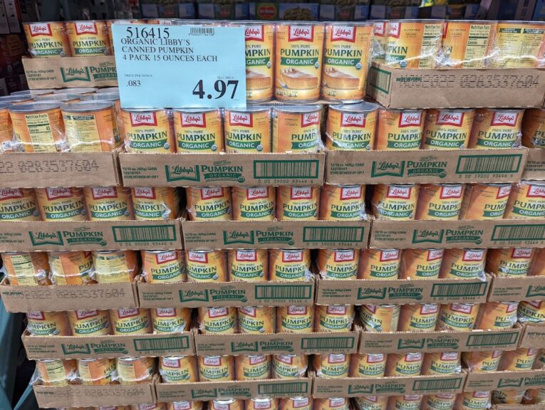 Libby's Organic Canned Pumpkin 4Pack