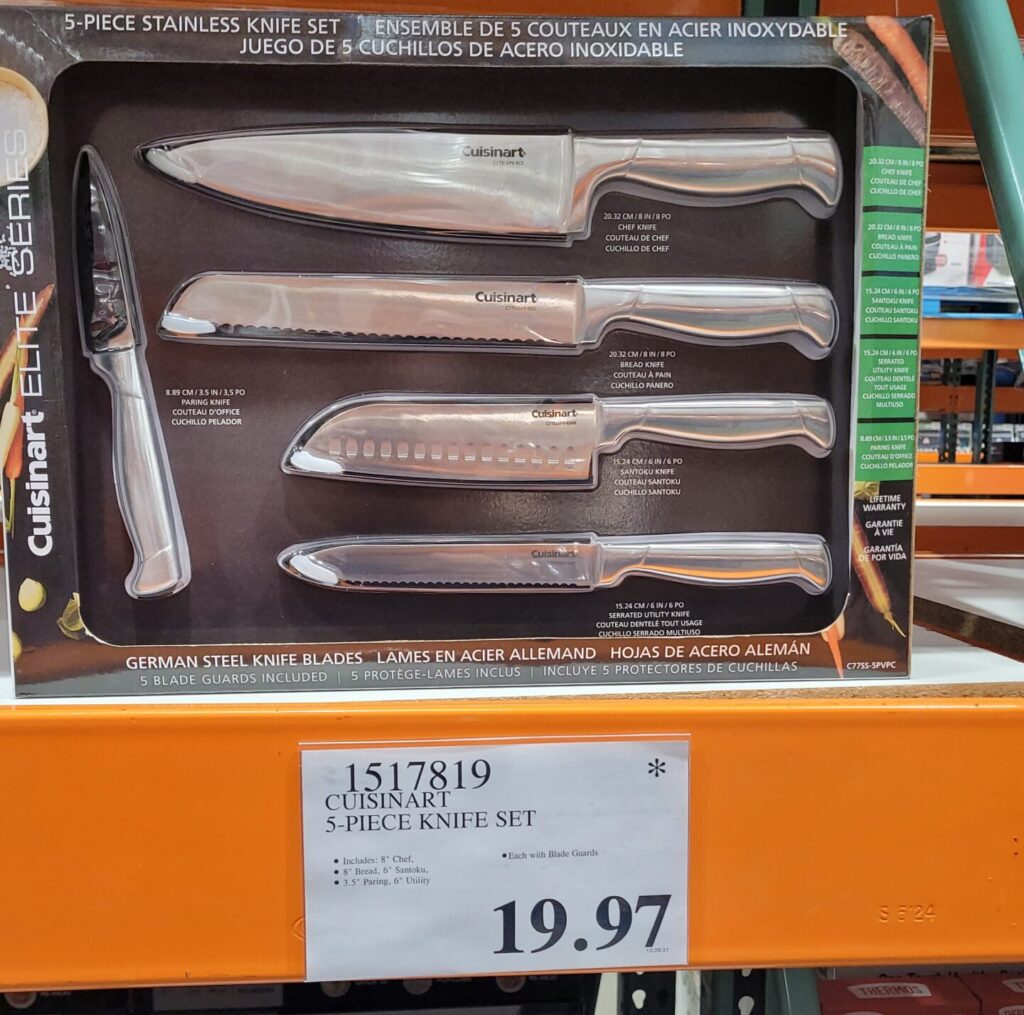 Cuisinart Elite Series 5Piece Knife Set