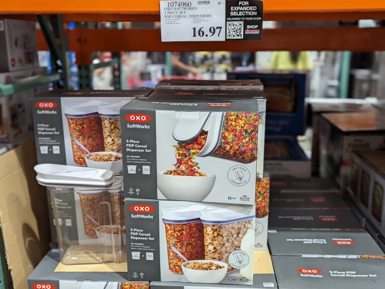 Oxo Softworks 2Piece POP Cereal Dispensers