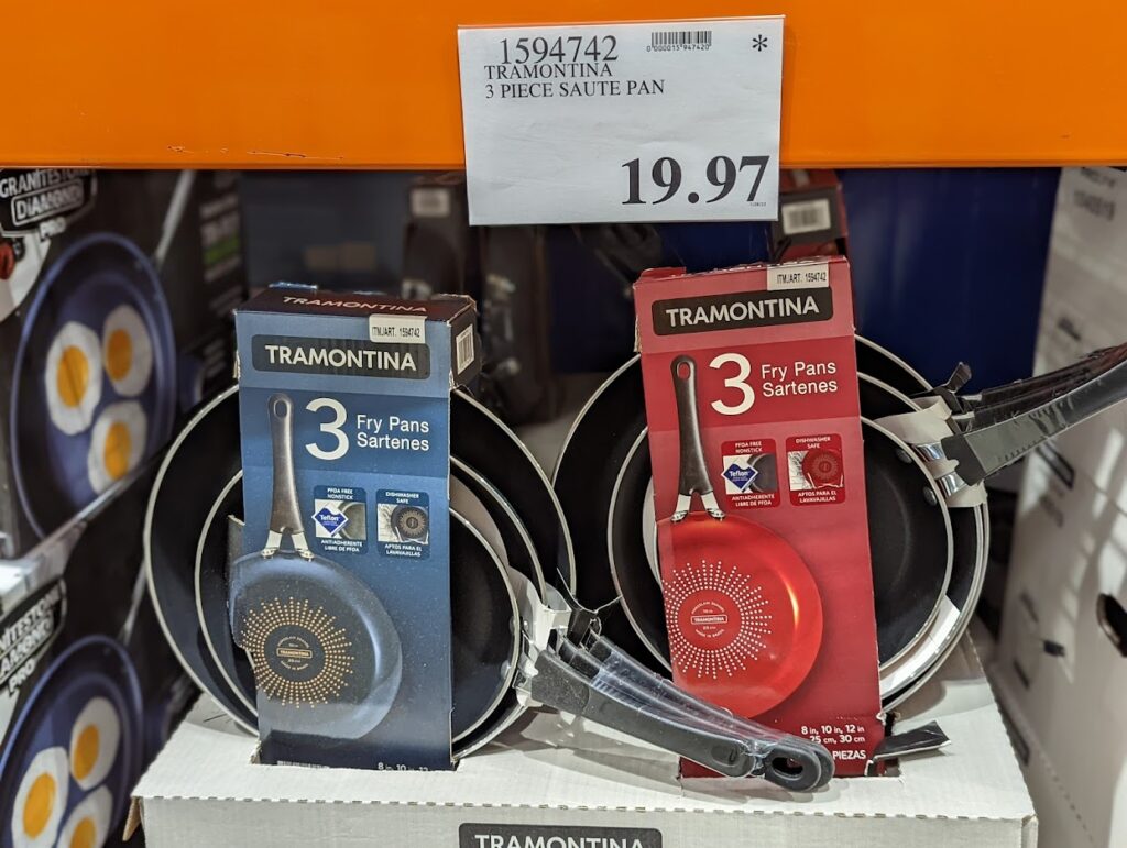 Tramontina 3Piece Saute Pan Set