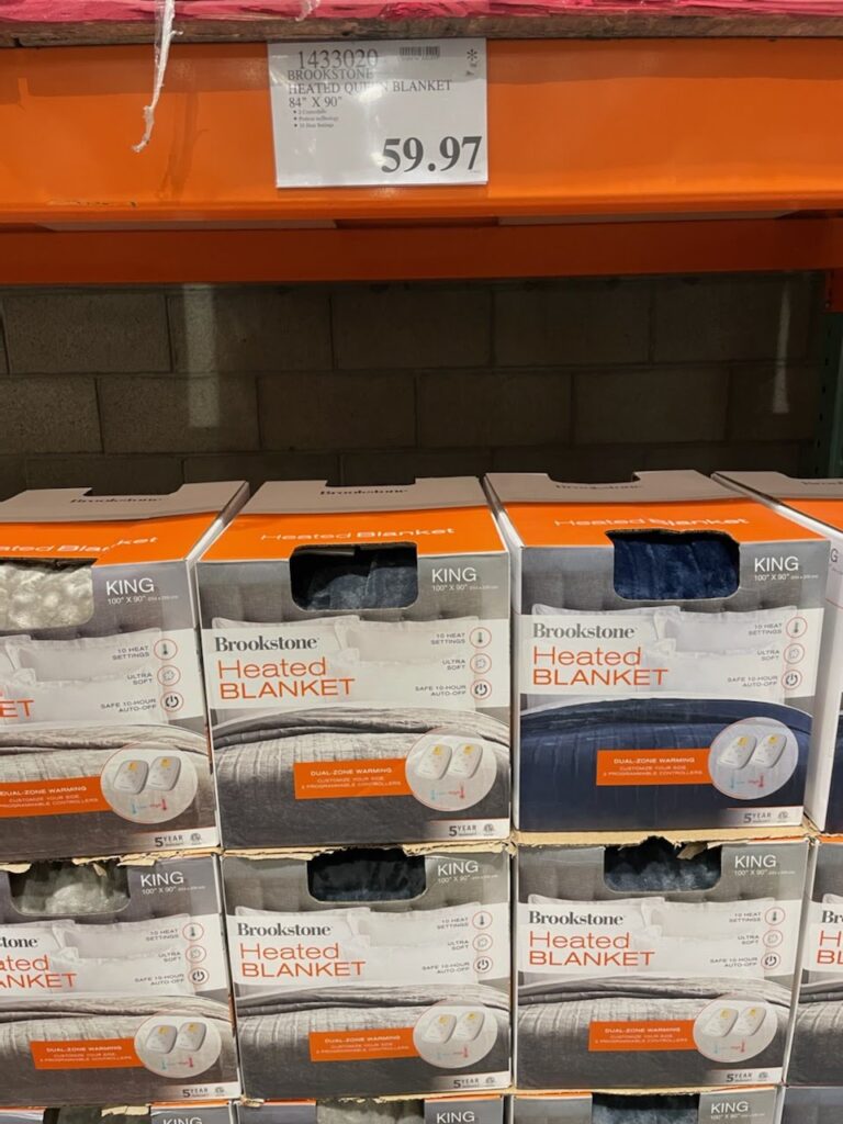 Brookstone Heated Queen Blanket