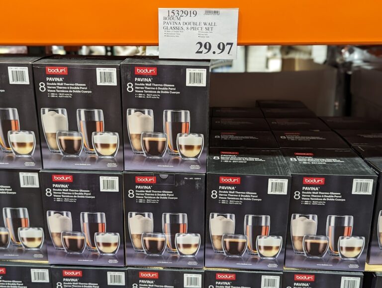 Bodum Pavina Double Wall Glasses 8Piece Set