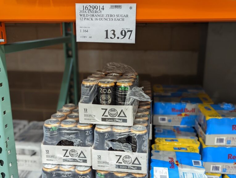 Zoa Energy Wild Orange Zero Sugar 12Pack