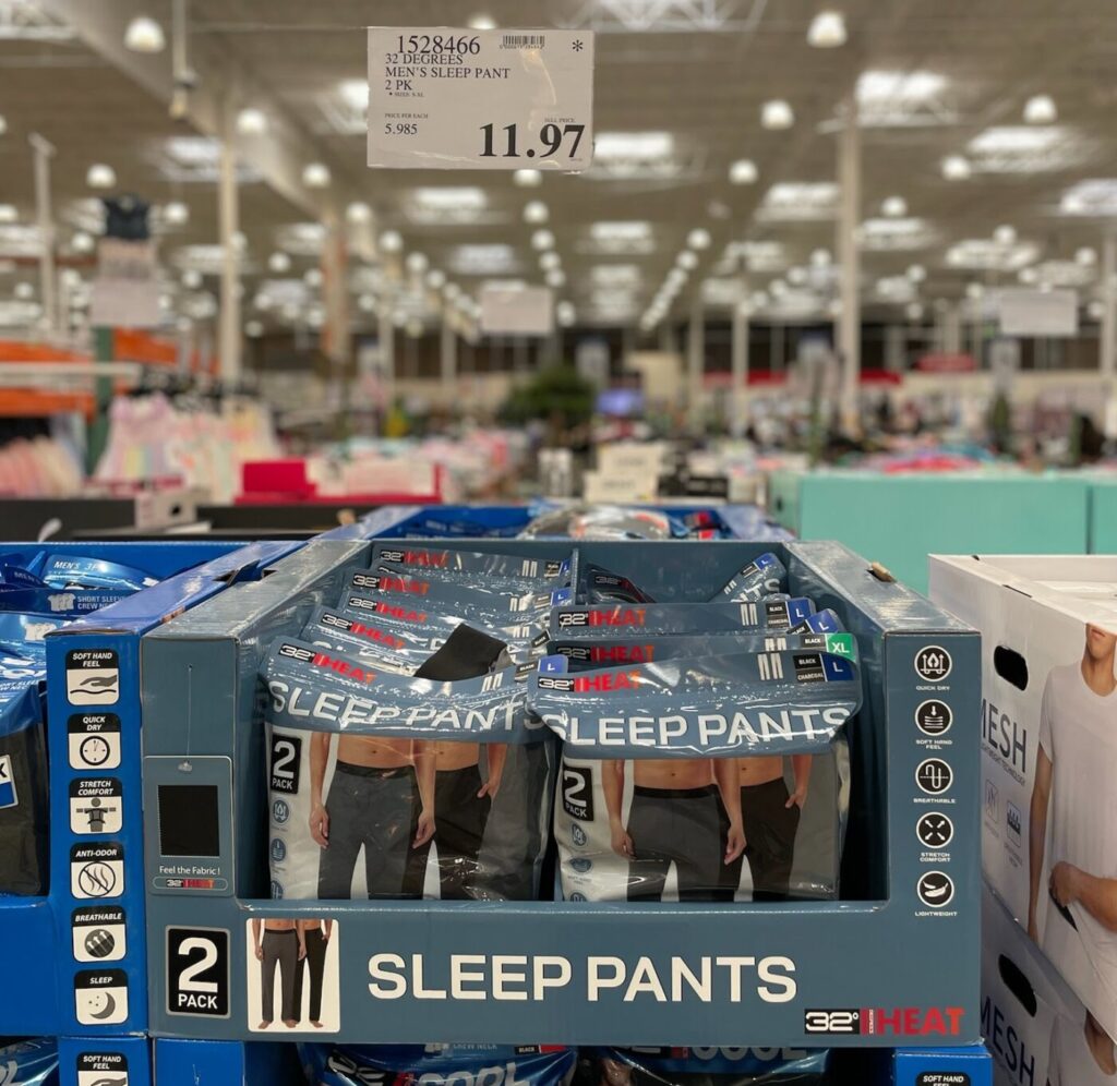 32 Degrees Men's Sleep Pant 2Pack