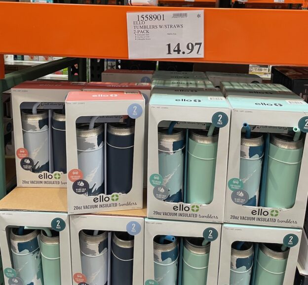 Ello Tumblers with Straws 2Pack