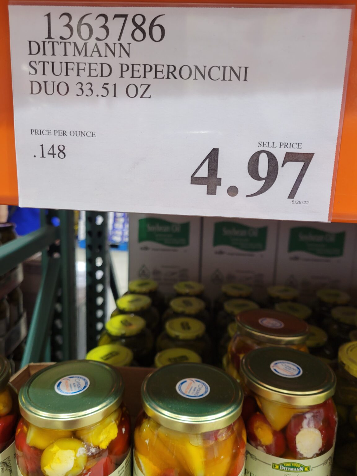 Dittmann Greek Stuffed Peperoncini