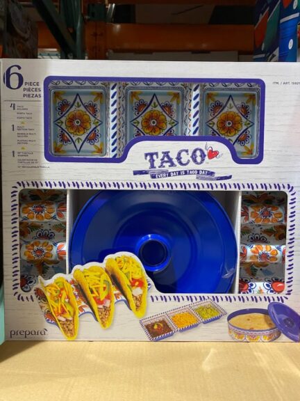 Prepara Melamine Taco Set 6-Piece - Costco97.com