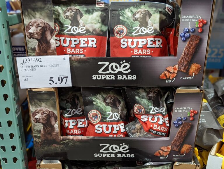 Zoe Super Bars Beef Recipe Dog Treats