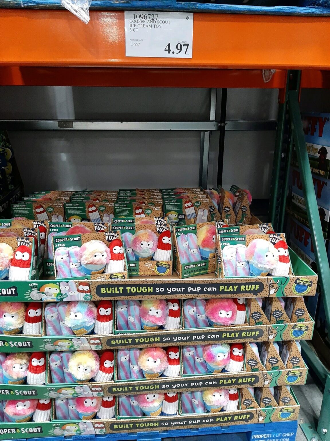 Cooper and Scout Ice Cream Dog Toys 3Pack