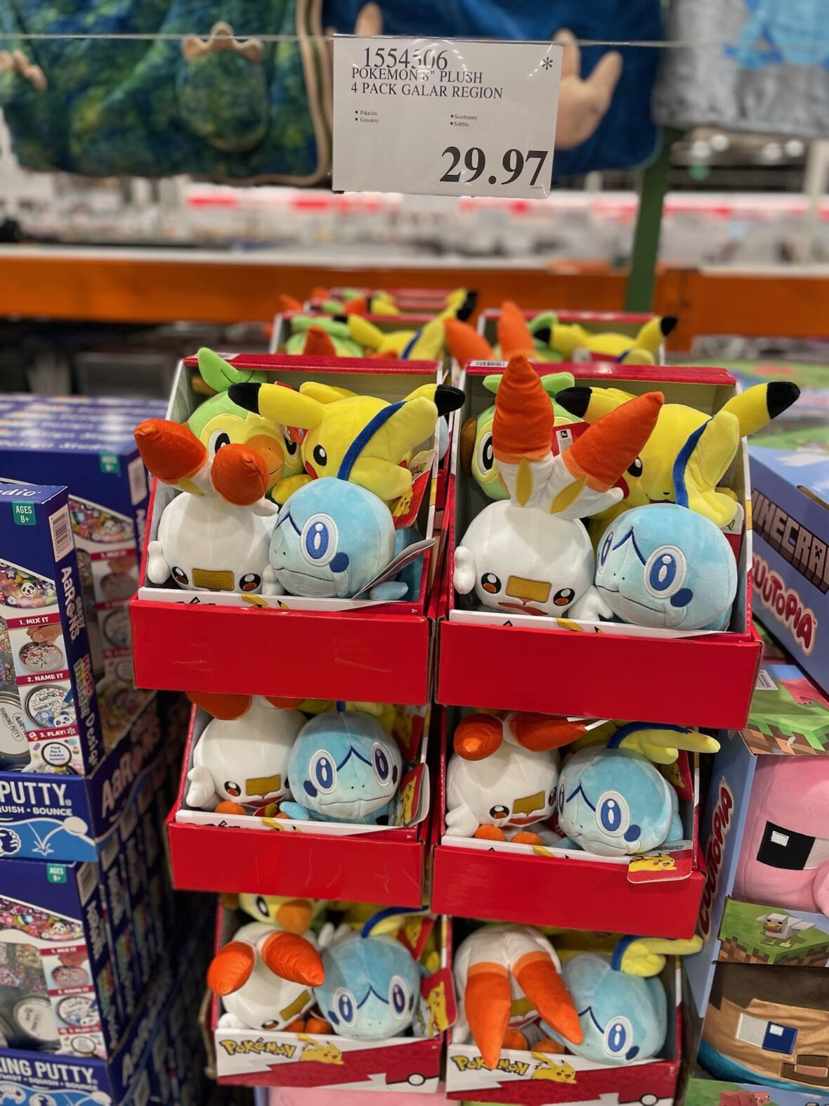 Pokemon-Plush-4pack-Galar-Region-1554506