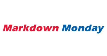 Markdown Monday