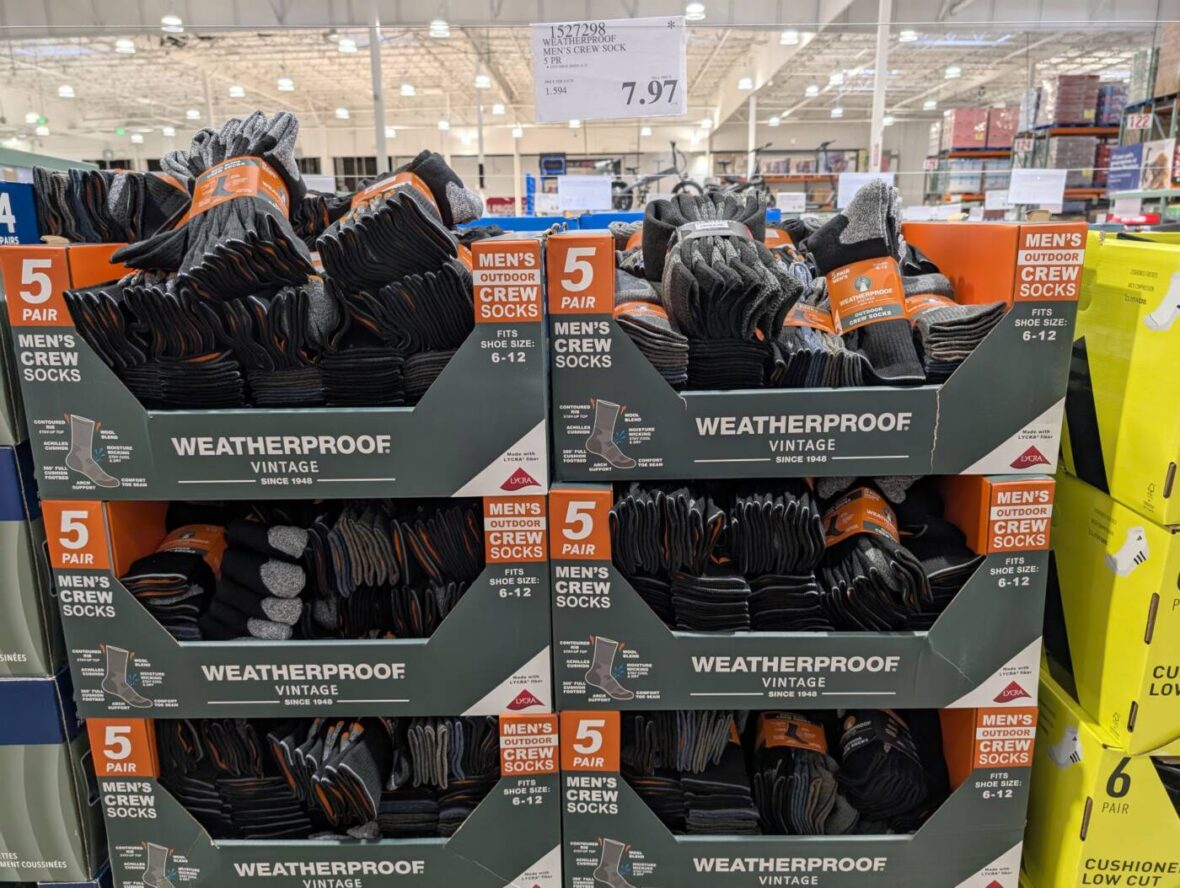 Weatherproof Men's Crew Sock - 5 pair-1527298-Danville, CA