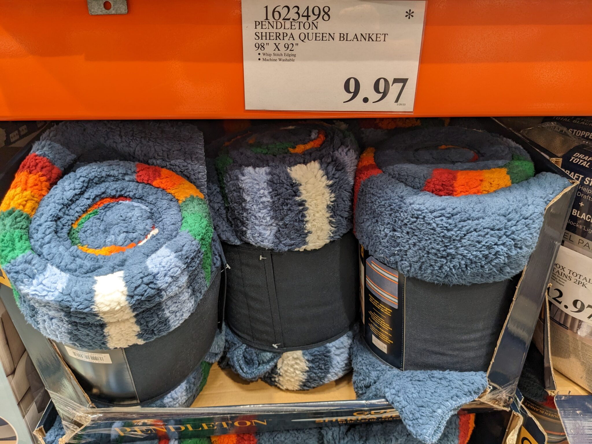 Pendleton Sherpa Queen Blanket