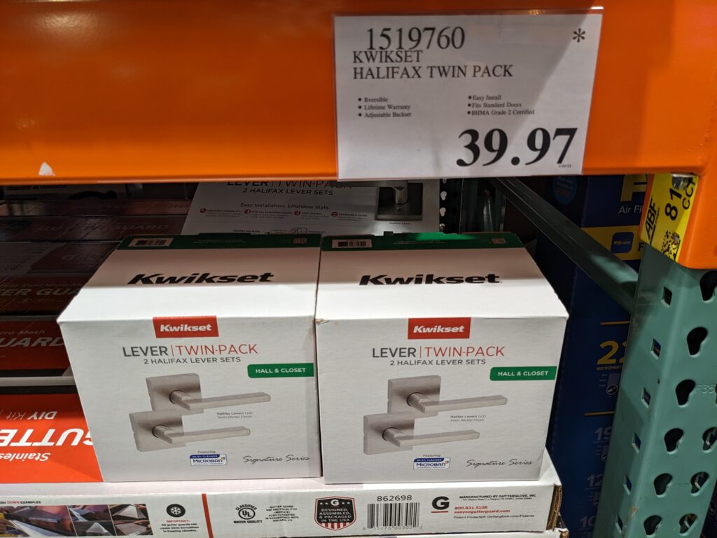 Kwikset Halifax Twin Pack