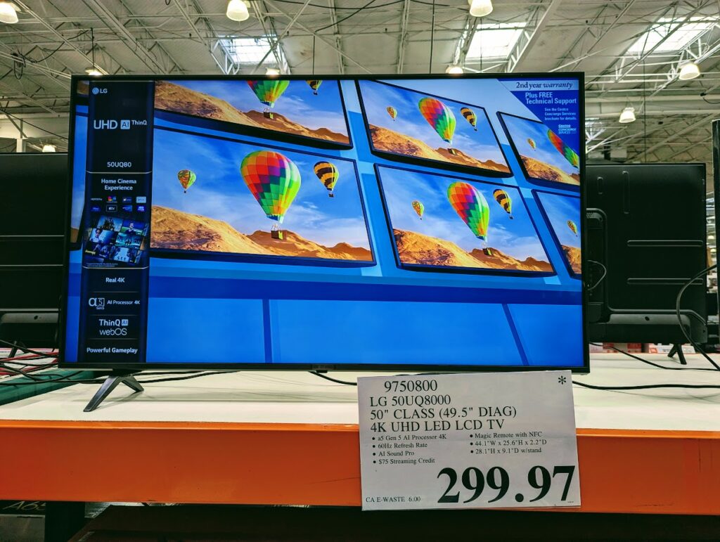 LG 50" 4K UHD LED LCD TV
