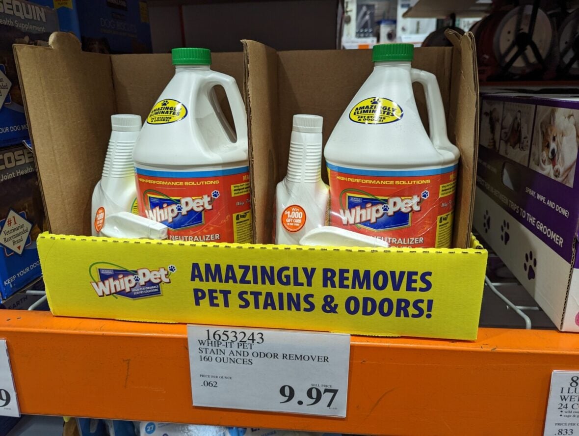 Whip Pet Stain and Odor Remover
