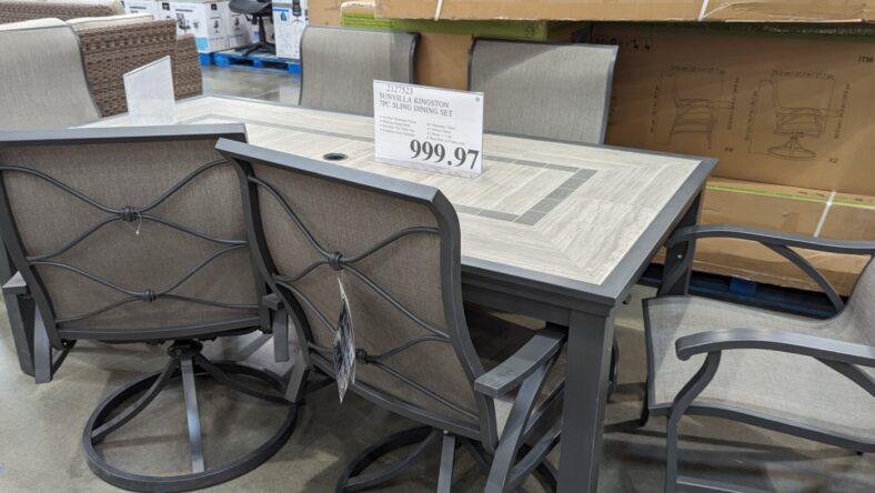 Sunvilla Kingston 7pc Sling Dining Set-2127523