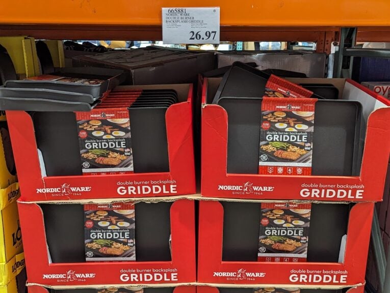 Nordic Ware Double Burner Backsplash Griddle