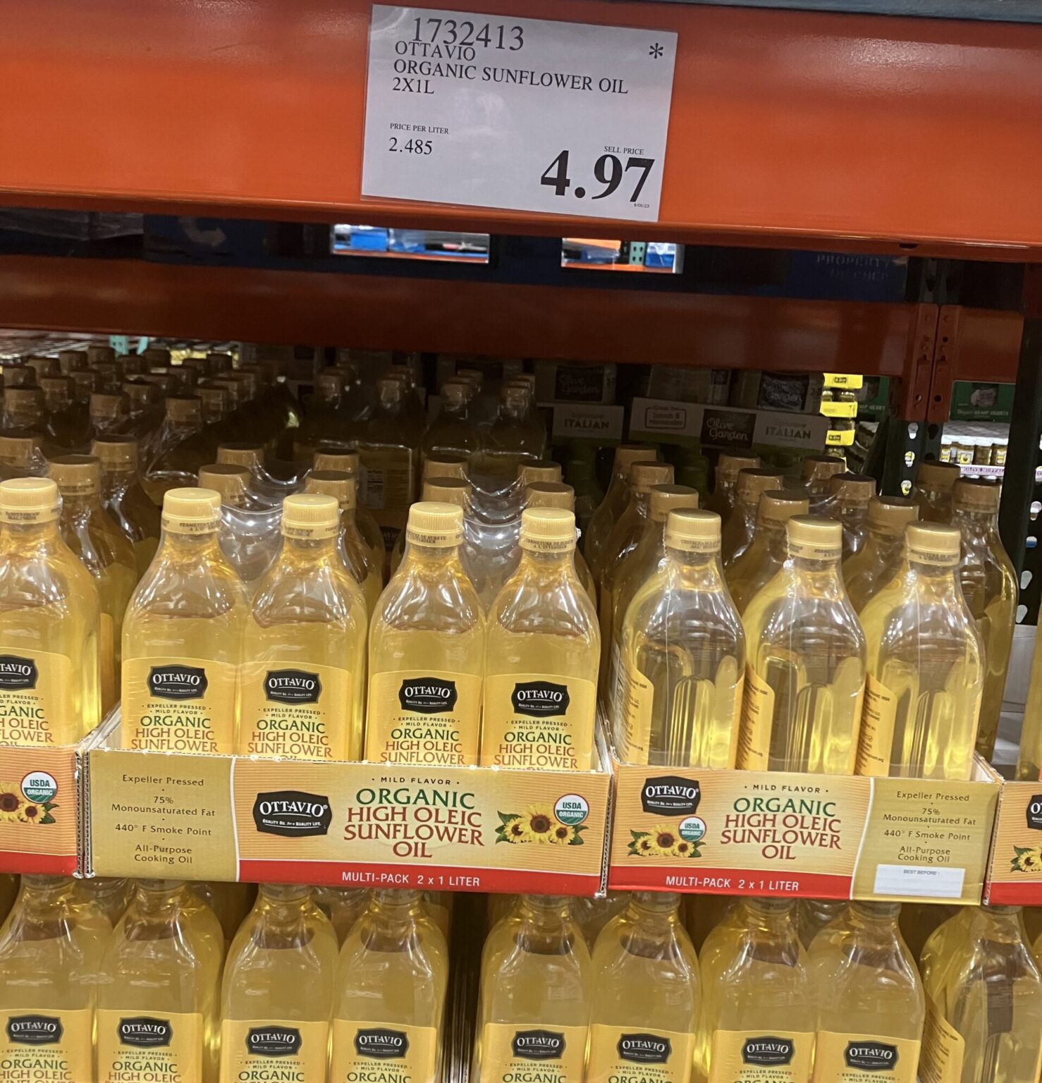 Ottavio Organic Sunflower Oil
