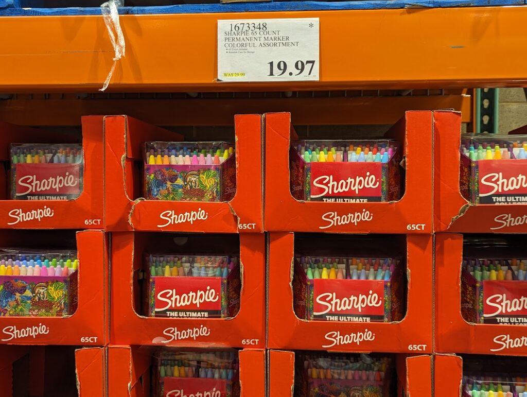 Sharpie 65 Count Permanent Marker Colorful Assortment