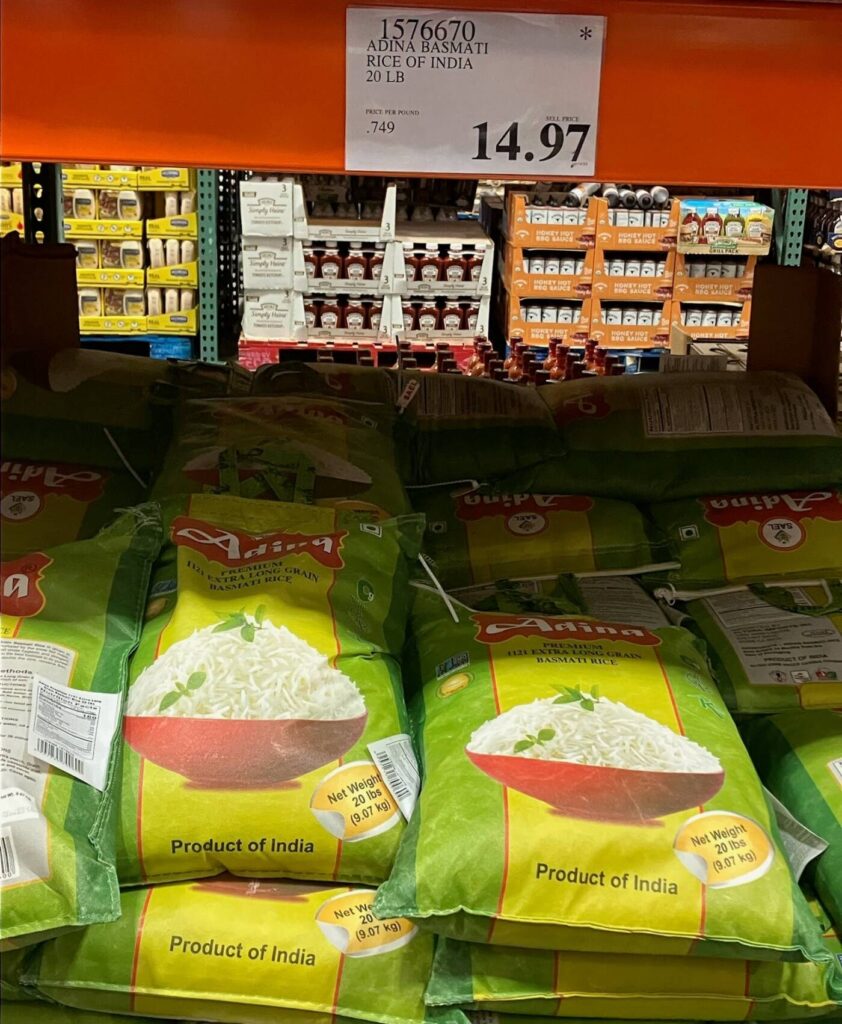 Adina Basmati Rice of India